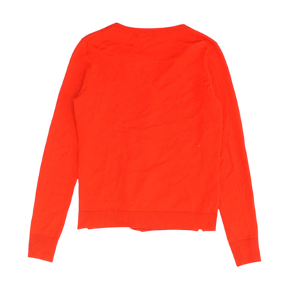 Red Cardigan Sweater