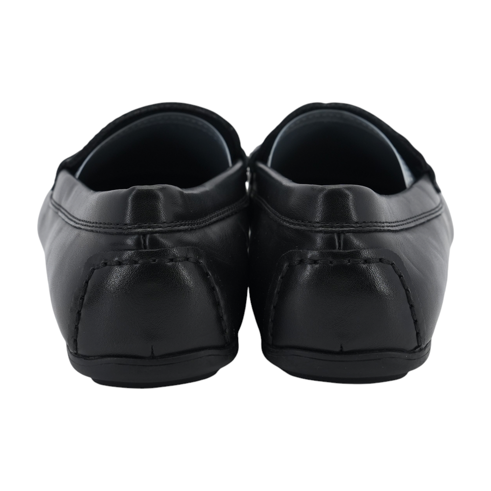 Black Slip-On Dress Shoes