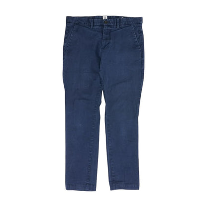 Navy Solid Chino Pants