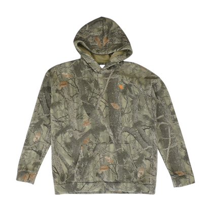 Green Camo Hoodie Pullover