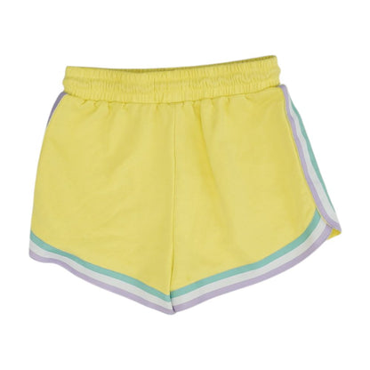 Yellow Active Shorts