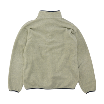 Gray Solid Fleece Pullover