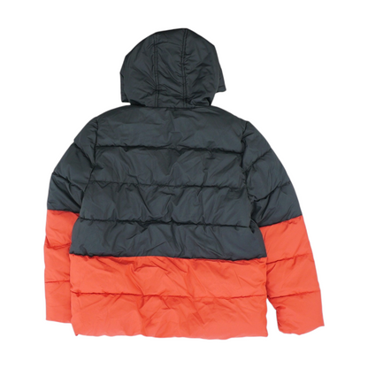 Black Color Block Jacket