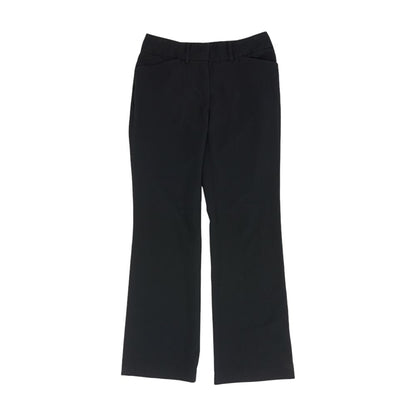 Black Solid Pants