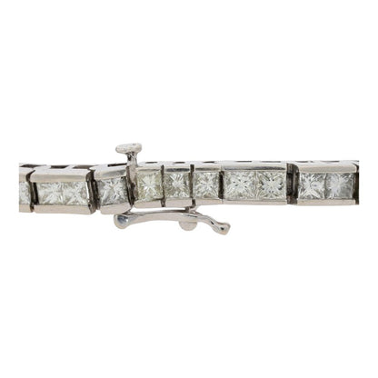 8 5/8 Ct 14K White Gold Diamond Tennis Bracelet