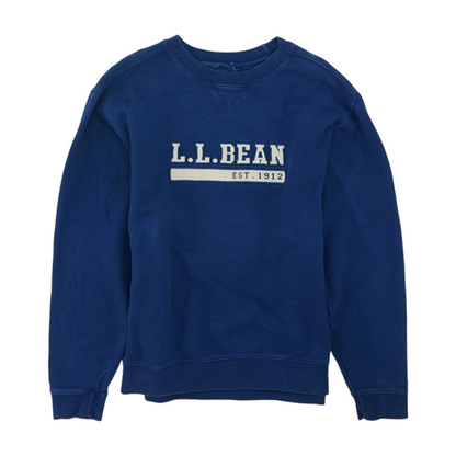 Navy Solid Sweatshirt Pullover