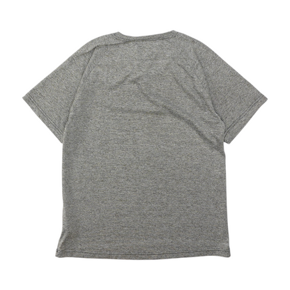 Gray Solid Active T-Shirt