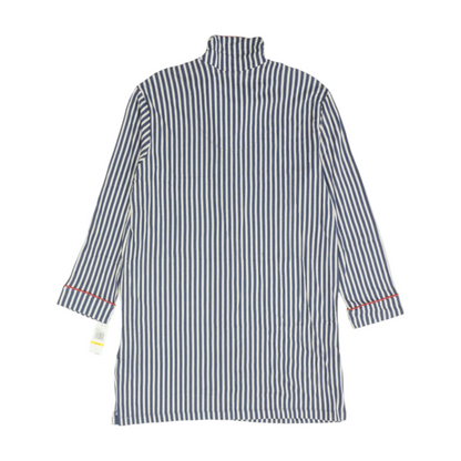 Blue Striped Nightgown