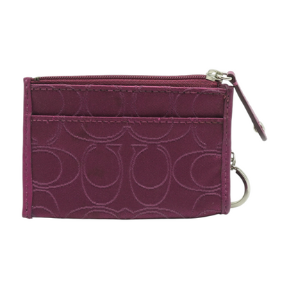 Purple Card Case Wallet