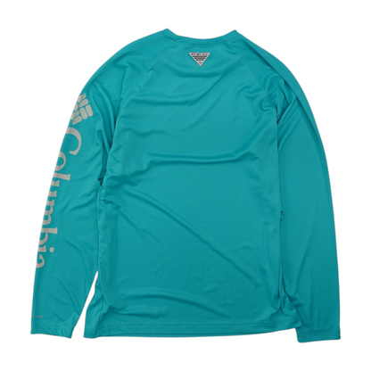 Turquoise Solid Active T-Shirt