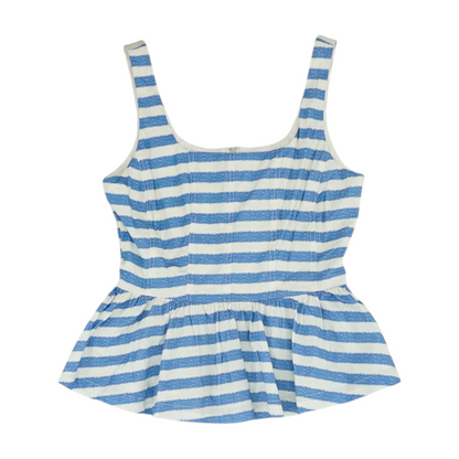 Blue Striped Blouse