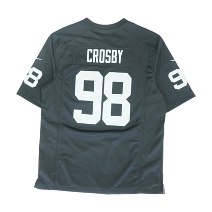 Men's Black Las Vegas Raiders Short Sleeve Jersey