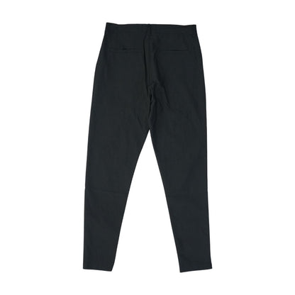 Gray Solid Dress Pants