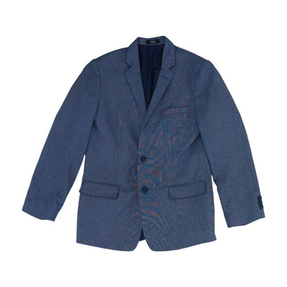 Blue Solid Sport Coat