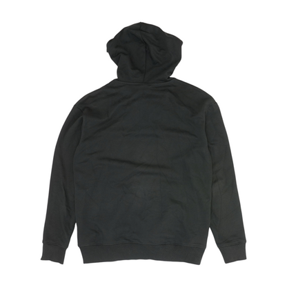 Black Solid Hoodie Pullover