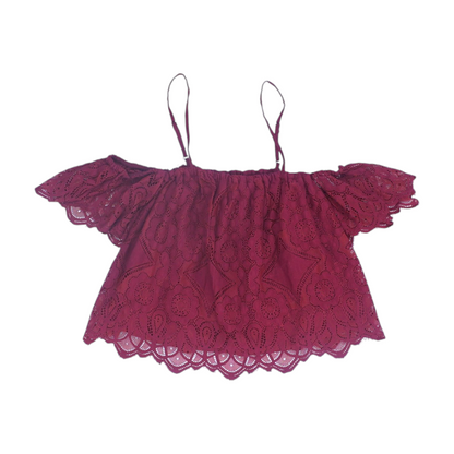Burgundy Blouse