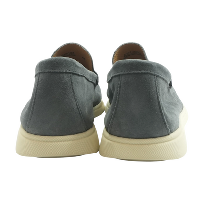 Gray Slip-On Dress Shoes