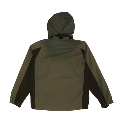 Gray Solid Rain Jacket