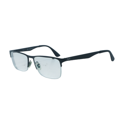 Black RB 6335 Rectangle Prescription Eyewear