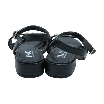 Emma Dress Black Sandals