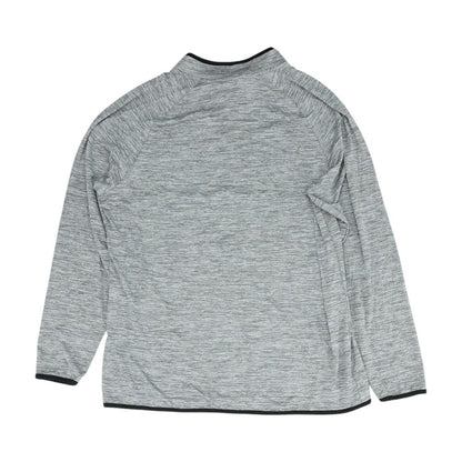 Gray 1/4 Zip Pullover