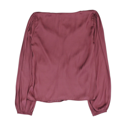 Burgundy Blouse