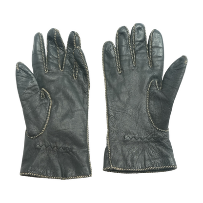 Brown Leather Gloves