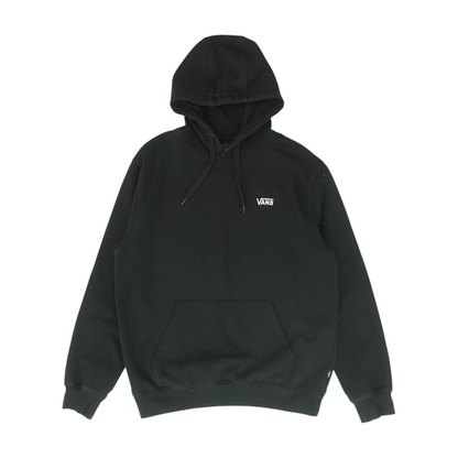 Black Solid Hoodie Pullover