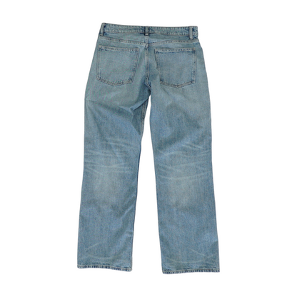 Blue Straight Jeans