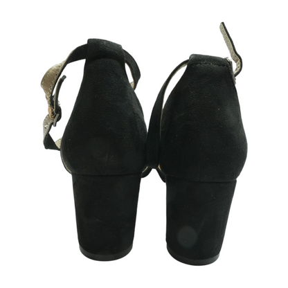 Black Block Heels