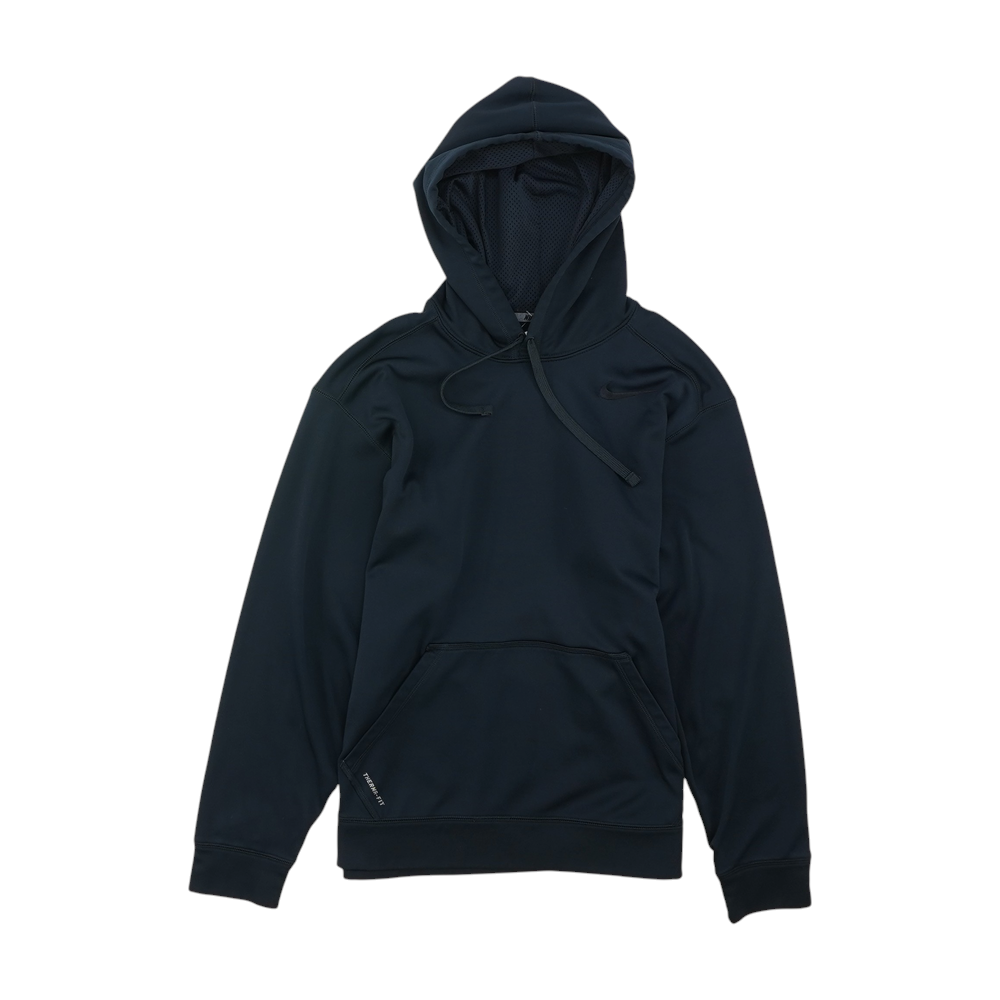 Navy Solid Hoodie Pullover