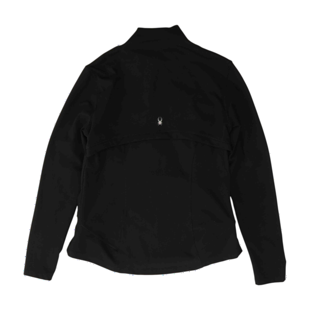 Black Solid Active Jacket