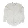 White Solid Long Sleeve Button Down