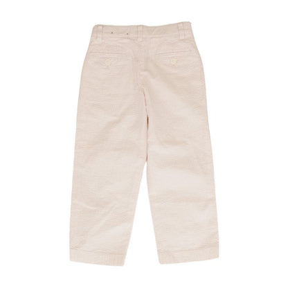 Pink Striped Chino Pants