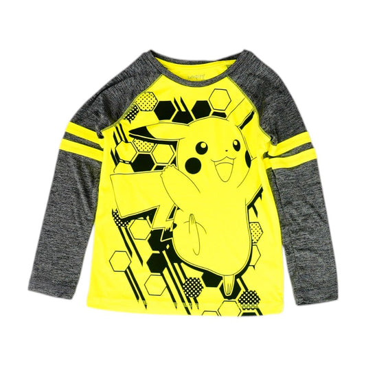 Neon Yellow Color Block Active T-Shirt