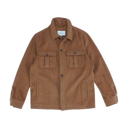 Brown Solid Jacket