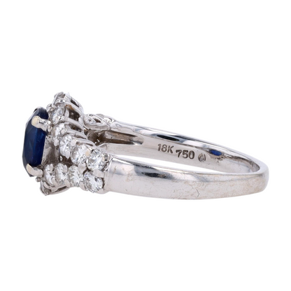 5/8 ctw 18K White Gold Diamond Fashion Ring