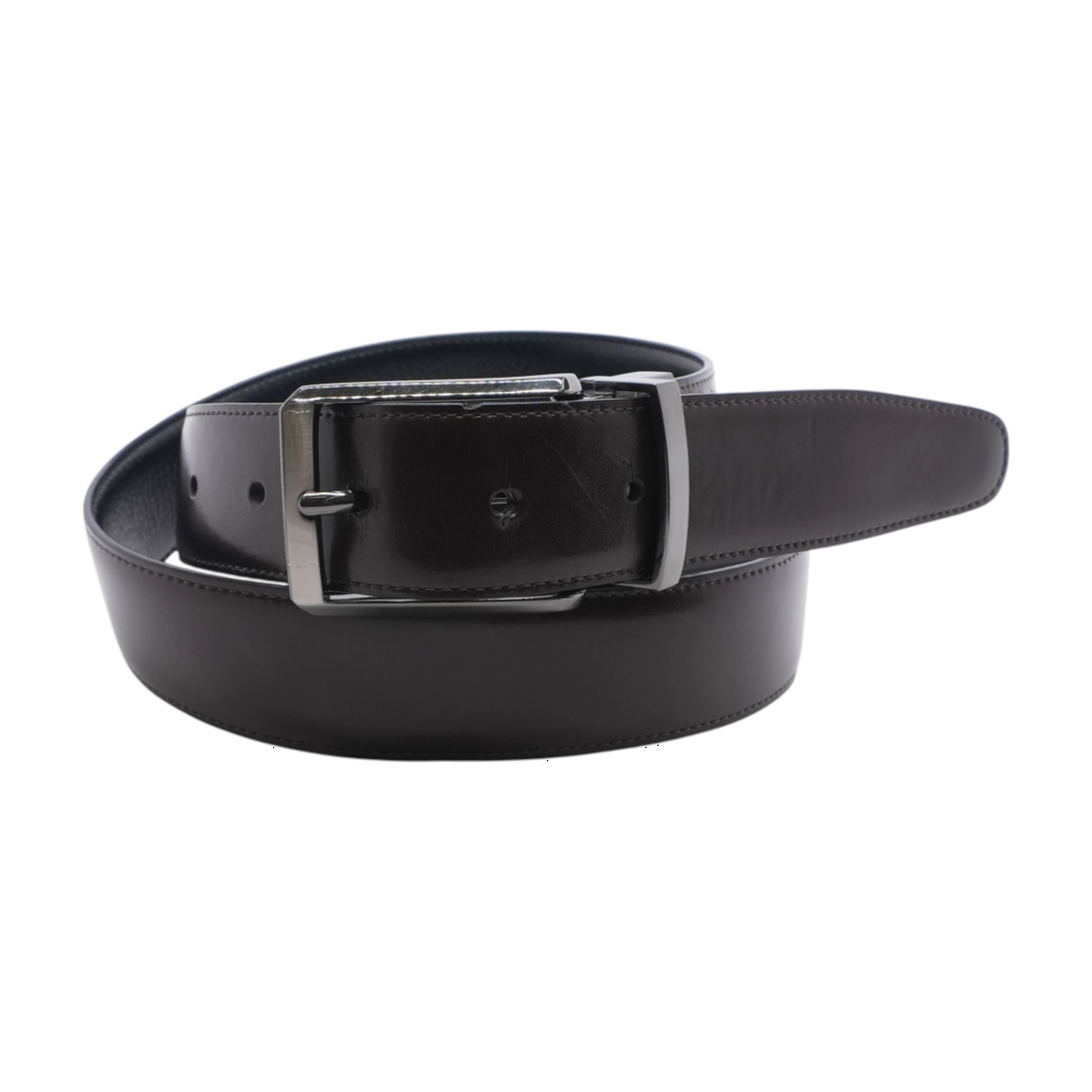 Black Reversible Leather Belt