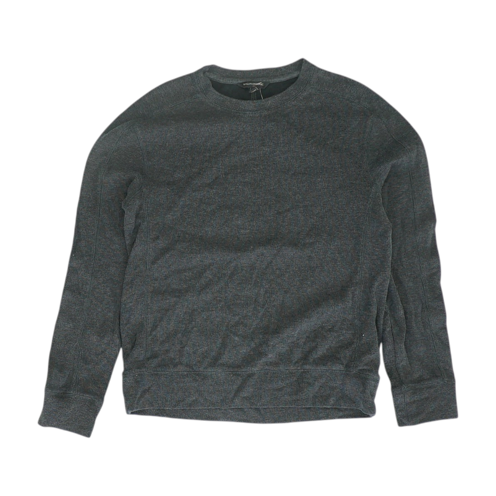 Charcoal Solid Pullover Sweater