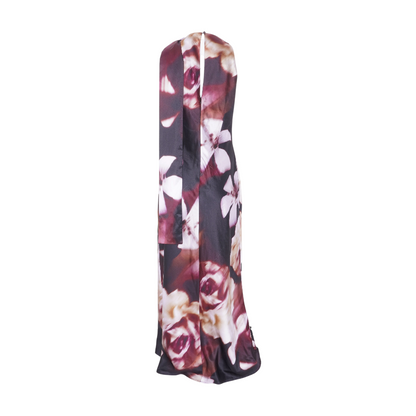 Multi Abstract Maxi Dress