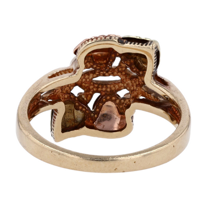 10K Two-Tone Gold Fashion Ring