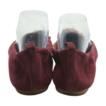 Burgundy Ballet Flats