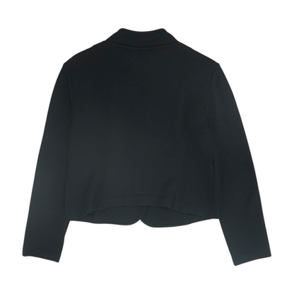 Black Solid Blazer