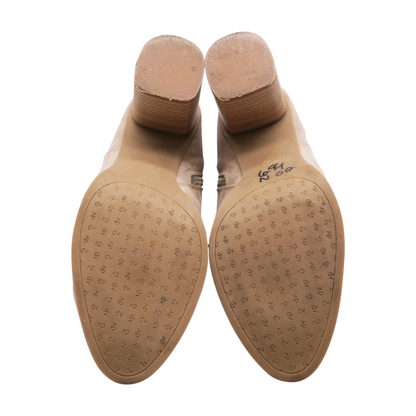 Beige Ankle Boots