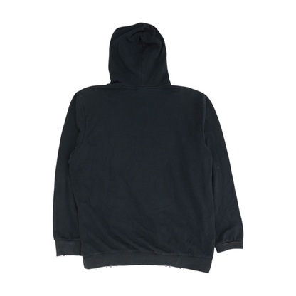 Black Solid Hoodie Pullover