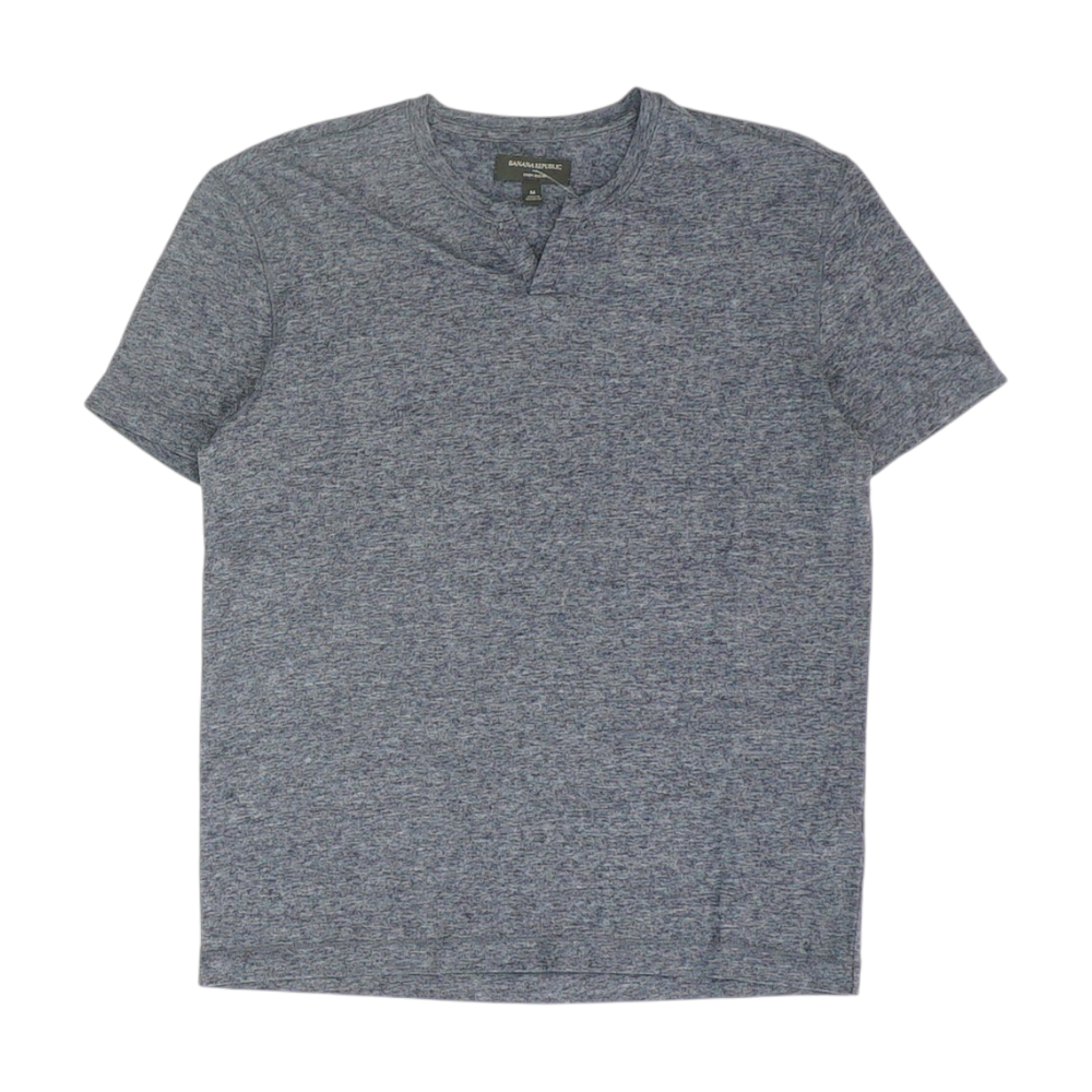 Blue Solid T-Shirt