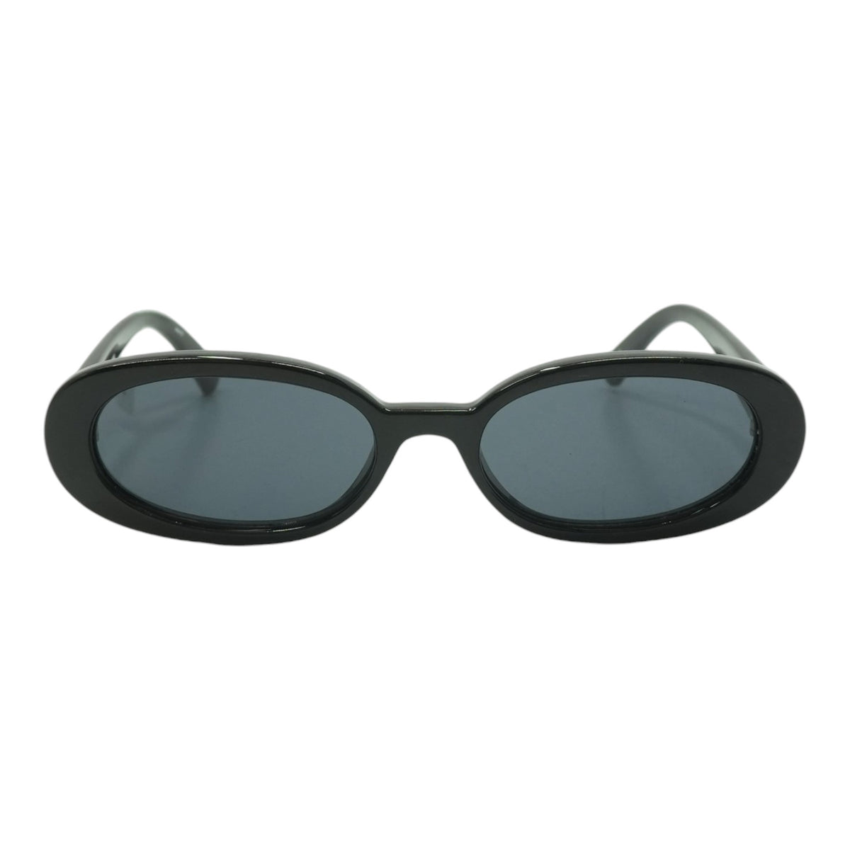 Le Specs Black Outta Love Oval Sunglasses – Image 2