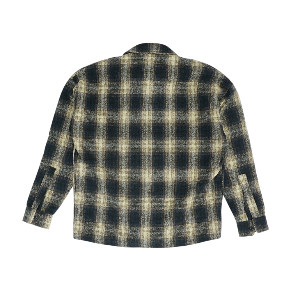 Multi Plaid Flannel Button Down