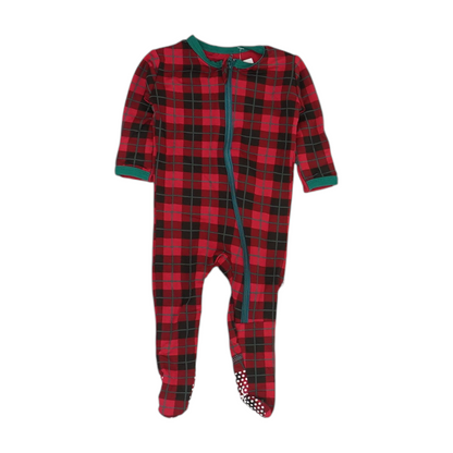 Red Plaid One-Piece