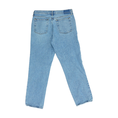 Blue Straight Jeans